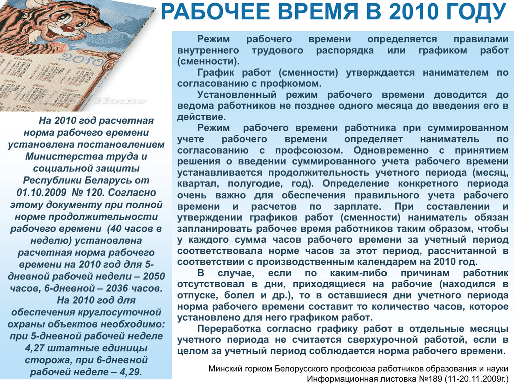 Суммированный учет рабочего времени учетный период месяц