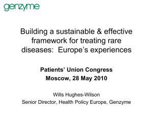 Wills Hughes-Wilson Presentation to Patients Union Moscow