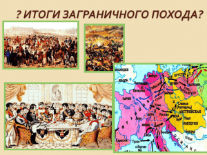 8 кл. Внутренняя политика Александра I в 1815