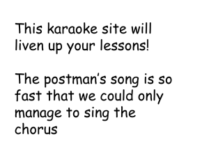 This karaoke site will liven up your lessons!