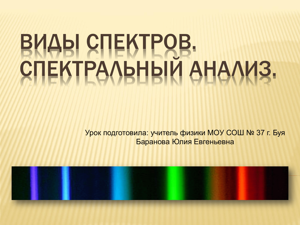 Применение спектрального анализа презентация. Виды спектров. Виды спектрального анализа. Виды спектров спектральный анализ. Спектры виды спектров.