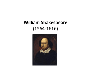 Shakespeare sonets
