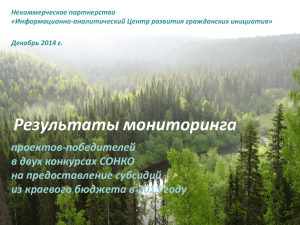 ***** 1 - Сибирский центр поддержки общественных инициатив