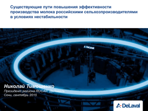 Презентация Н.И. Тимошенко