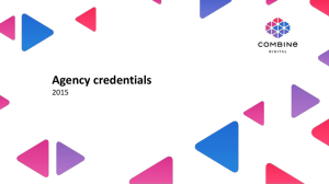 Agency credentials 2015