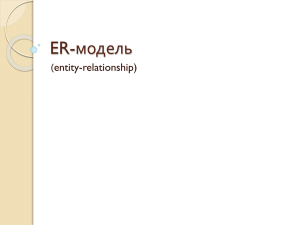 ER-модели