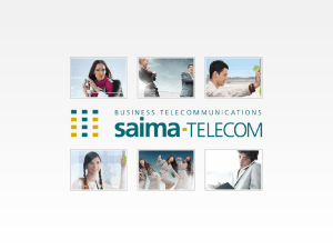 Презентация компании "Saima Telecom"