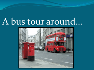 A bus tour around…