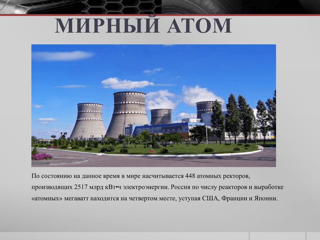 Мирное использование ядерной энергии. АЭС Мирный атом. Мирный атом ядерная энергия. Мирный атом в энергетике. Мирный атом презентация.