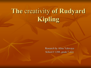 The_creativity_of_Rudyard_Kipling