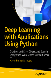 manaswi n k deep learning with applications using python cha