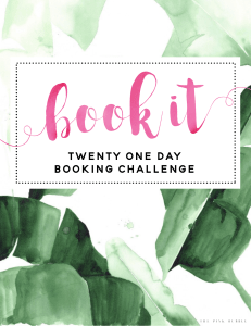 21 DayBooking Challenge for Mary Kay Consultants