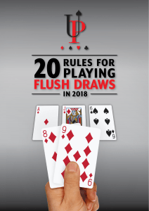 20 Flush Draw Rules 2018