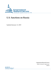 Article U.S. Sanctions on Russia