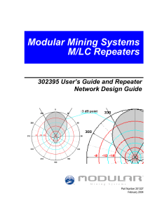 Modular Mining Systems M/LC Repeaters