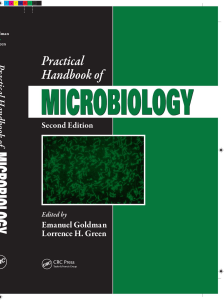Practical Handbook of Microbiology - Emanuel Goldman, Lorrence H. Green