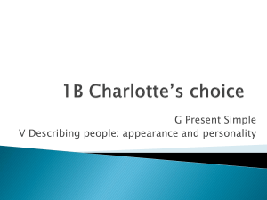1B Charlotte’s choice