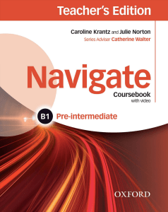 Navigate coursebook B1