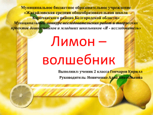 Лимон й1