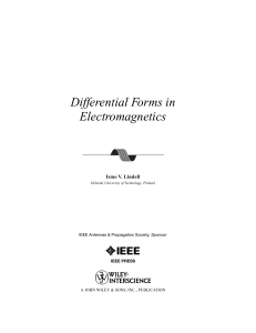 Lindell Differential Forms in Electromagnetics 2004