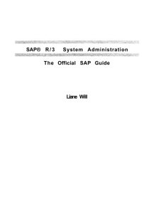 SAP R3 sistemnoe administrirovanie liane vill