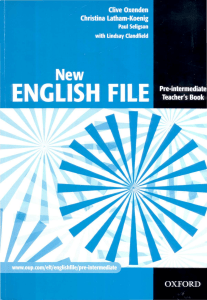 New English File Tb (pre-int)