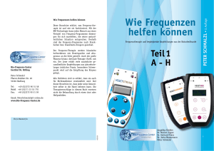 Frequenz Buch Teil1