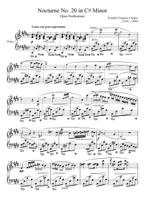 Nocturne No. 20 in C Minor
