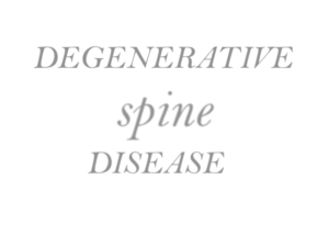 degenerative spine