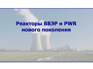 Reaktory VVER i PWR novogo pokolenia
