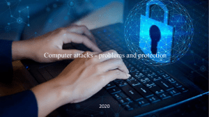 Павлов Семен Сергеевич ПИУ2 4. Computer attacks - problems and protection