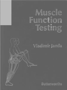 Vladimir Janda Muscle Function Testing 1