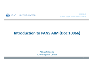 PPT03 - Introduction to PANS AIM
