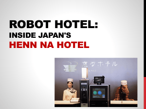 Презентация Robot hotel