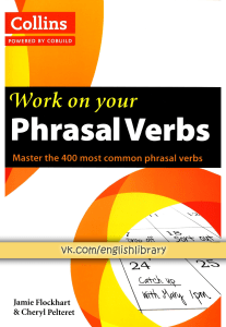 Work on Your Phrasal Verbs 