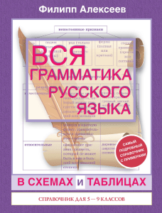 Вся грамматика русского языка в схемах и таблицах 5-11 класс