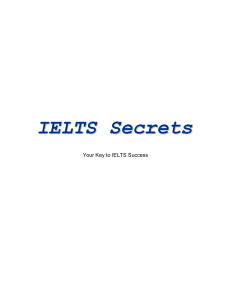 IELTS Secrets - Tom Paulson