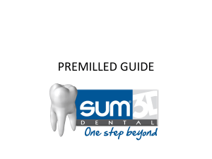 Sum-3D PREMILLED GUIDE