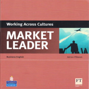 Adrian Pilbeam - Market Leader. Working across cultures - 2010