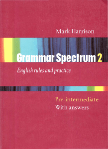 Grammar Spectrum 2 Pre-Intermediate