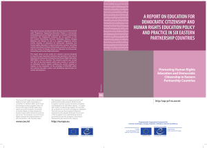 A REPORT ON EDUCATION FOR DEMOCRATIC CITIZENSHIP AND HUMAN RIGHTS EDUCATION POLICY AND PRACTICE IN SIX EASTERN PARTNERSHIP COUNTRIES.pdf
