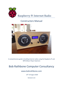 Raspberry PI Radio