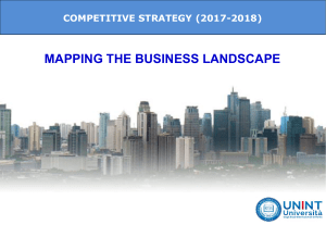 2. Mapping the business landscape