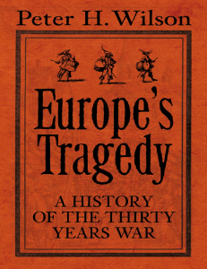 peter h wilson-europe 39 s tragedy a history of th