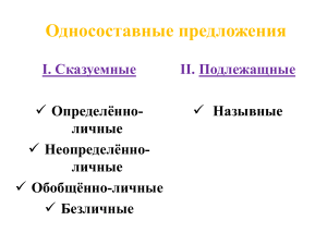 Презентация к уроку русского языка 8