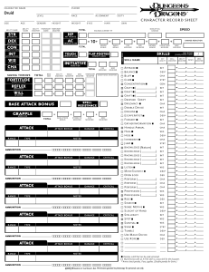 Character Sheet Druid v3-5