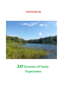 20 urokov Esperanto na angliyskom