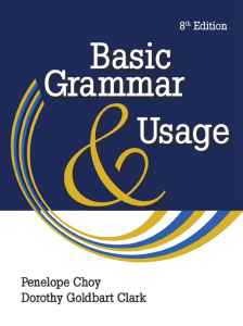 Basic English Usage 8th edition