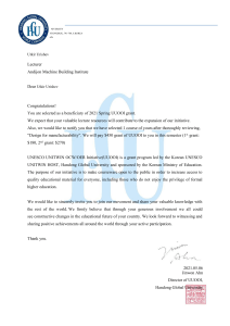 Official letter Urishev Utkir