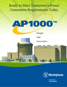 AP1000 brochure